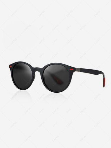 Round Shape Lens Polarized Sunglasses - Zaful - Modalova