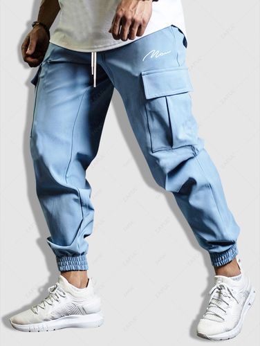 Pantalon de Jogging Cargo Cordon M - Zaful FR - Modalova