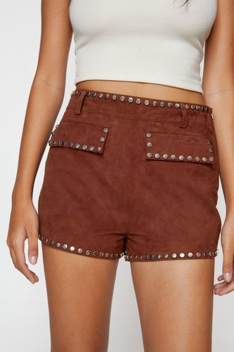 Short À Franges En Daim Véritable - 32 - Nasty Gal - Modalova