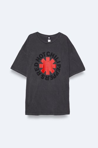 Grande Taille - T-Shirt Oversize Imprimé Red Hot Chilli Peppers - - Xxl - Nasty Gal - Modalova