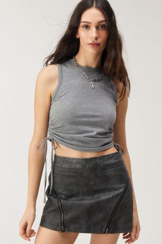 Débardeur Froncé - Gris - S - Nasty Gal - Modalova