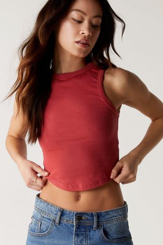 Basic Jersey Vest Top - Rouge - S - Nasty Gal - Modalova