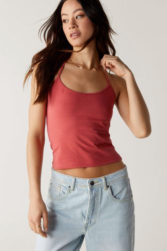 Jersey Halter Top - Rouge - L - Nasty Gal - Modalova