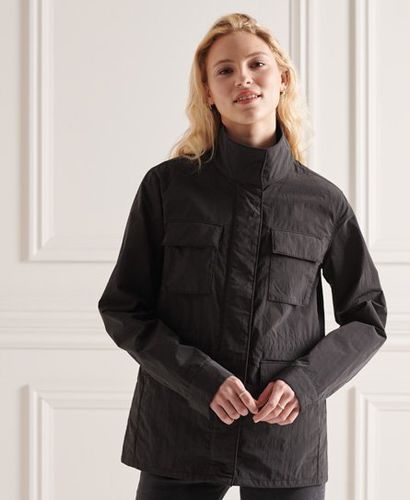 Women's Ripstop Jacke mit Sechs Taschen - Größe: 38 - Superdry - Modalova
