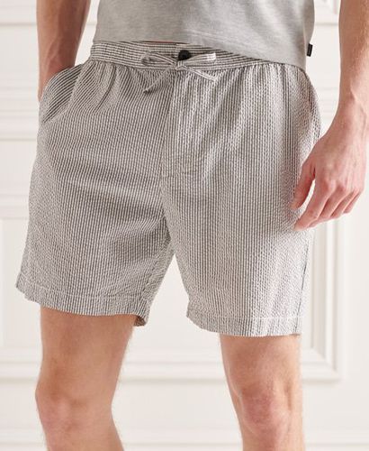 Men's Seersucker Shorts mit Kordelzug - Größe: Xxl - Superdry - Modalova