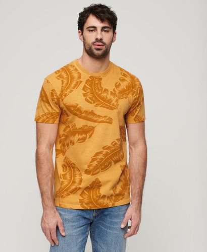 Herren Vintage T-Shirt mit überfärbtem Print - Größe: M - Superdry - Modalova