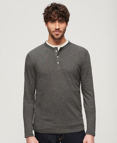 Haut col Tunisien en Jersey à Manches Longues Taille: XL - Superdry - Modalova