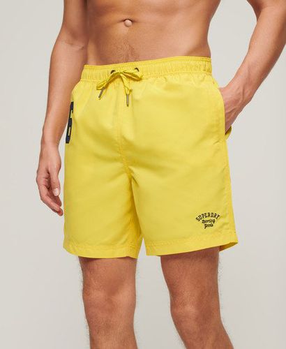 Herren 17" Polo-Badeshorts aus Recyceltem Material - Größe: M - Superdry - Modalova