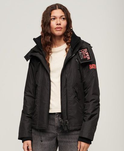 Damen Mountain Windbreaker Jacke mit Kapuze - Größe: 36 - Superdry - Modalova