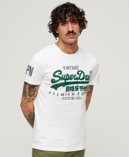 Men's Vintage Logo T-Shirt aus Bio-Baumwolle - Größe: XL - Superdry - Modalova