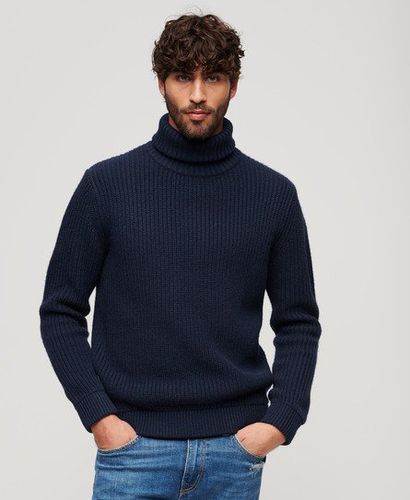 Men's The Merchant Store - Strukturierter Rollkragenpullover - Größe: M - Superdry - Modalova