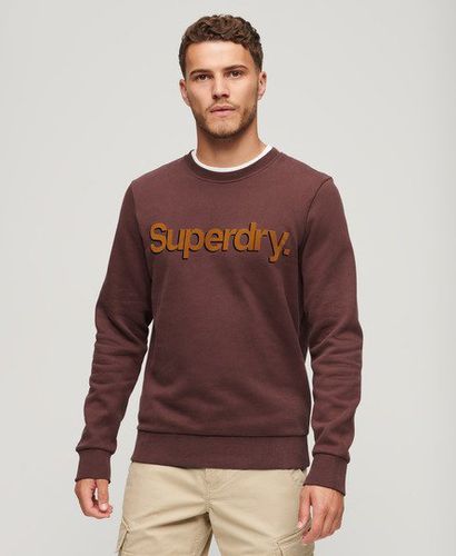 Herren Klassisches Core Sweatshirt mit Logo, Größe: L - Größe: L - Superdry - Modalova