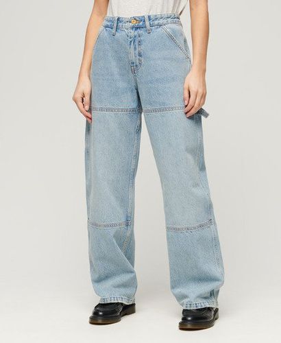 Damen Carpenter Jeans aus Denim mit Mittlerer Leibhöhe - Größe: 30/30 - Superdry - Modalova