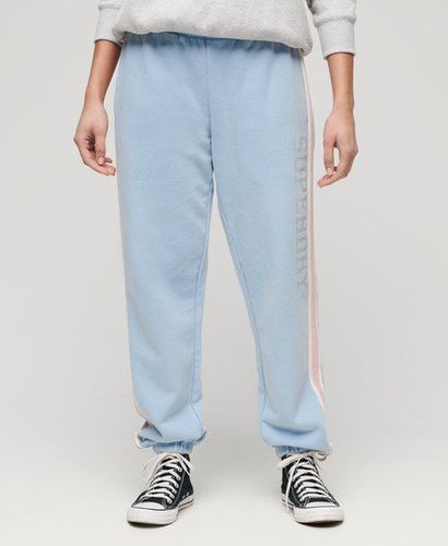 Damen Jogginghose mit Vintage-Seitenstreifen - Größe: 40 - Superdry - Modalova