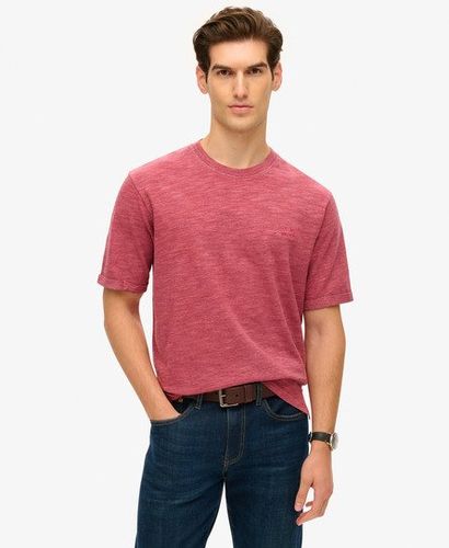 Herren Überfärbtes, Strukturiertes und Meliertes T-shirt - Größe: XL - Superdry - Modalova