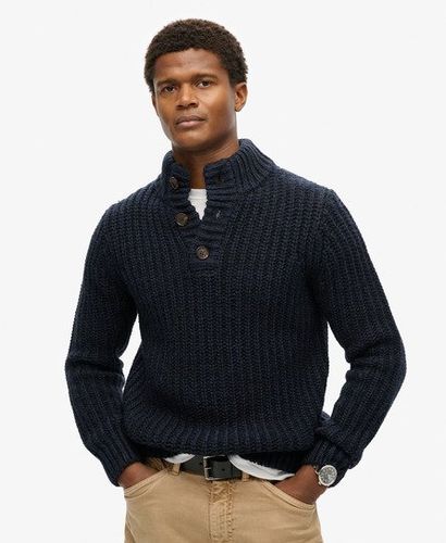 Pull en Maille épaisse à col Camionneur Taille: M - Superdry - Modalova