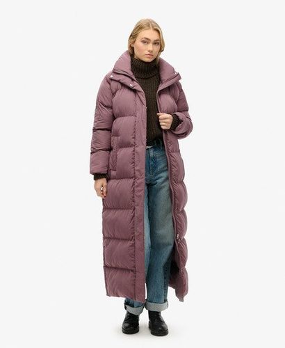 Damen Langer Maxi-steppmantel - Größe: 36 - Superdry - Modalova