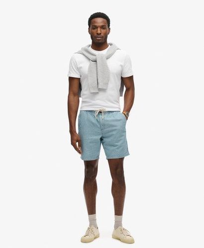 Herren Indigo Bermudashorts - Größe: Xxl - Superdry - Modalova