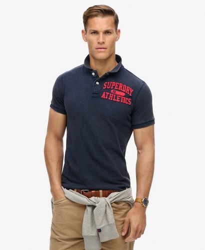 Men's Vintage Athletic Polo Shirt - Größe: L - Superdry - Modalova