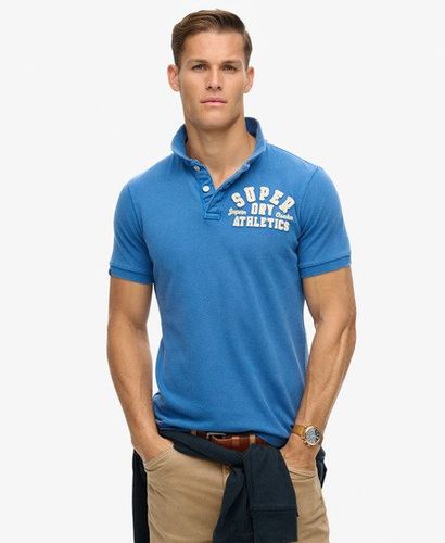 Herren Vintage Athletic Polohemd - Größe: M - Superdry - Modalova