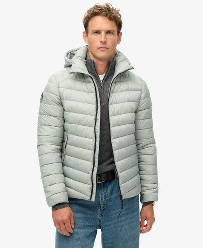Herren Fuji Sport Steppjacke mit Kapuze - Größe: S - Superdry - Modalova