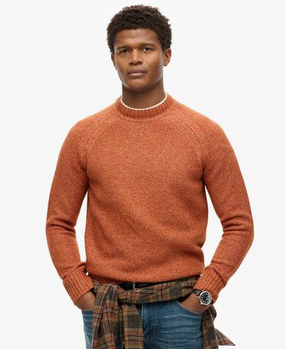 Herren Grober Raglan-Pullover - Größe: S - Superdry - Modalova