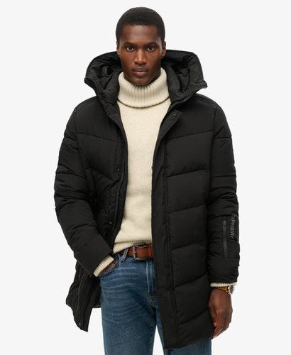 Herren Wattierter City Chevron Parka - Größe: XL - Superdry - Modalova