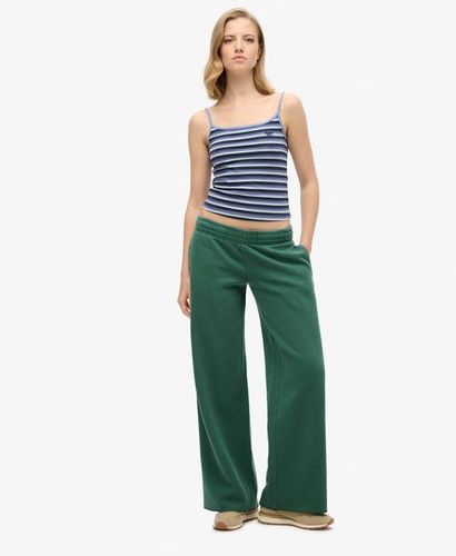 Damen Jogginghosen im Washed-Look mit Geradem Beinschnitt, Größe: 38 - Superdry - Modalova