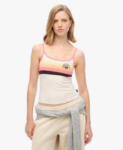 Damen Athletic Essentials Branded Cami Top - Größe: 36 - Superdry - Modalova