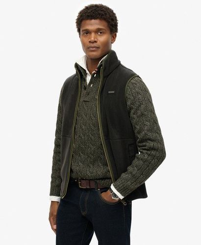 Herren Estate Fleeceweste - Größe: Xxl - Superdry - Modalova