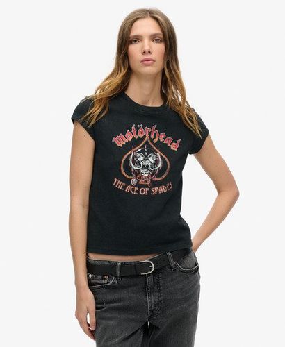 Damen Motörhead x Band-t-shirt mit Flügelärmeln - Größe: 42 - Superdry - Modalova