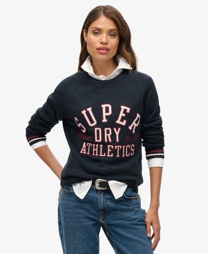 Pull ras du cou Souple en Maille à Motif Taille: 36 - Superdry - Modalova