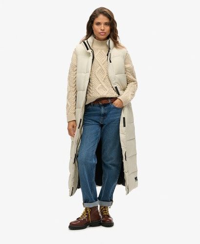 Damen Lange Ripstop Steppweste, Größe: 36 - Superdry - Modalova