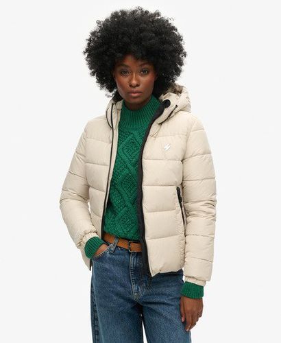 Damen Spirit Sports Steppjacke mit Kapuze - Größe: 42 - Black Friday & weitere Preisnachlässe - Superdry - Modalova