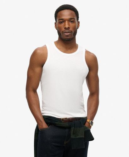 Herren Essential Tanktop mit Logo - Größe: M - Superdry - Modalova