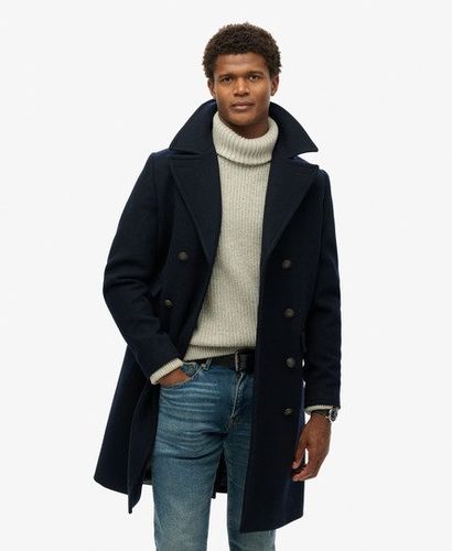 The Merchant Store - Manteau Long en Laine Taille: S - Superdry - Modalova
