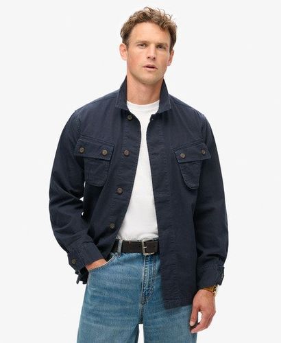 Herren Military Hemdjacke - Größe: L - Superdry - Modalova