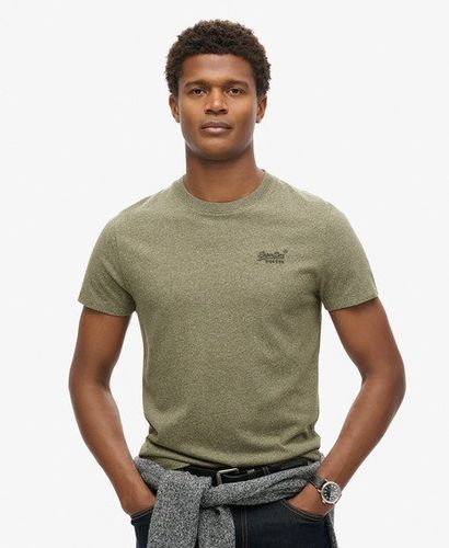 Herren Essential T-Shirt aus Bio-Baumwolle mit Logo - Größe: M - Superdry - Modalova