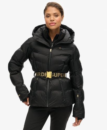 Damen Sport Luxe Ski-steppjacke - Größe: 42 - Superdry - Modalova
