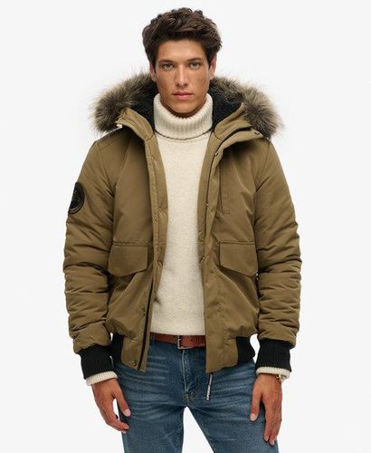 Herren Everest Bomber-Steppjacke mit Kapuze - Größe: Xxl - Black Friday & weitere Preisnachlässe - Superdry - Modalova