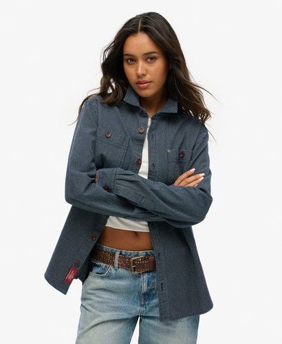 The Merchant Store - Surchemise OverTaille en Jean Taille: L - Superdry - Modalova