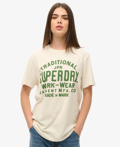 Damen und Machined Goods Oversized Workwear T-Shirt, Größe: XXL - Superdry - Modalova