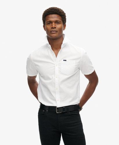 Men's Oxford Kurzarmhemd - Größe: Xxl - Xmas deals - Superdry - Modalova