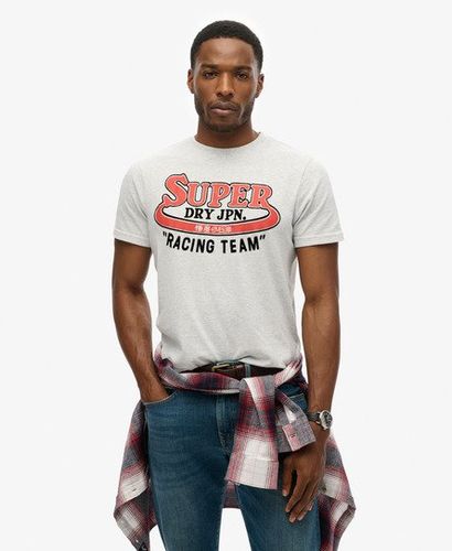 Herren Klassisches Reworked T-Shirt Mit Grafik-Print, , Größe: M - Superdry - Modalova