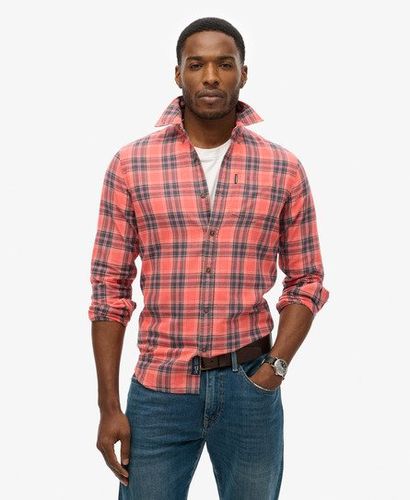 Chemise à Carreaux Vintage en Coton bio Taille: L - Superdry - Modalova