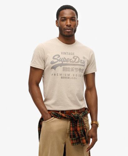 Herren Klassisches Heritage T-Shirt - Größe: S - Xmas deals - Superdry - Modalova