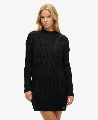 Robe Ras-du-cou en Maille Texturée Taille: 44 - Superdry - Modalova