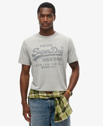 Herren Klassisches Heritage T-Shirt, Größe: S - Superdry - Modalova