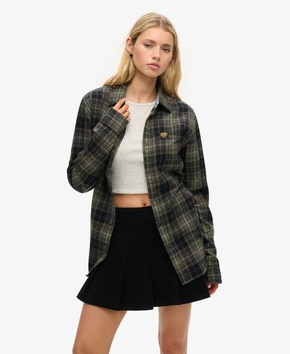 Damen Plissierter Vintage Minirock aus Cord - Größe: 6 - Superdry - Modalova