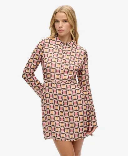 Robe-chemise Courte Imprimée Taille: 38 - Superdry - Modalova